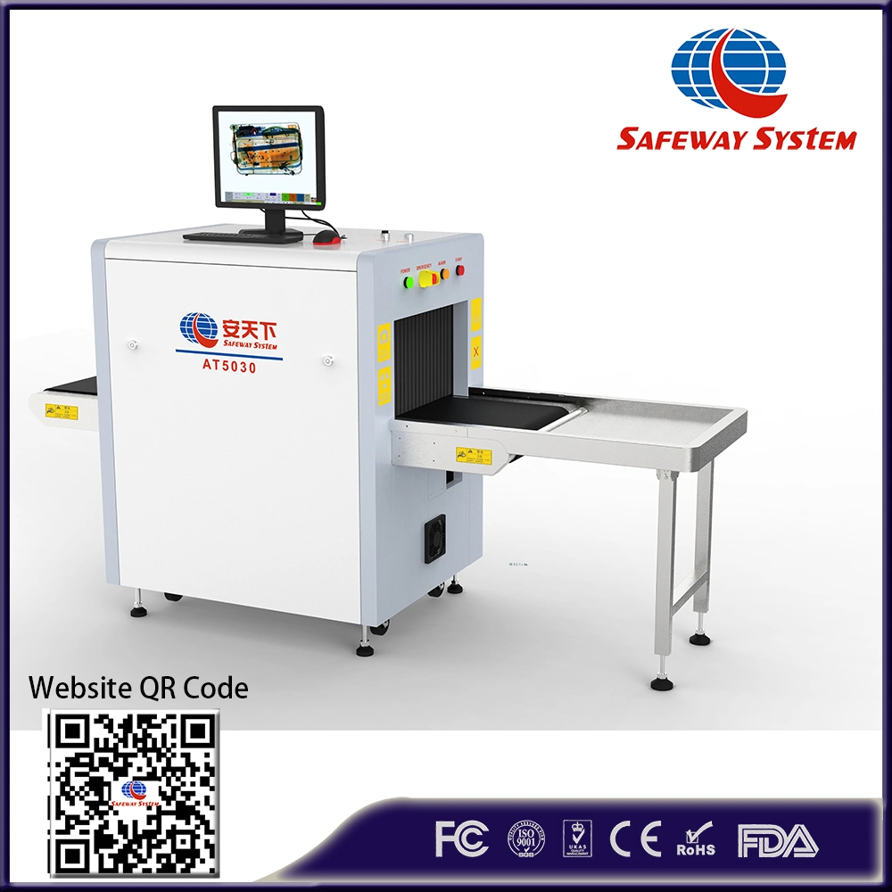 At5030c High Quality X-ray Airport Security Baggage and Parcel Inspection Scanner with Japan Hamamatsu Detector